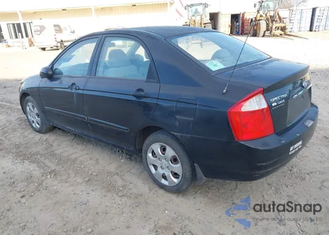 2006 Kia Spectra Ex/Lx/Sx z USA, uszkodzony, nr VIN KNAFE121365314242